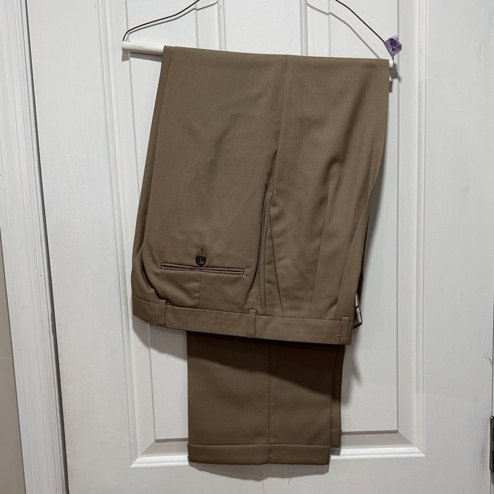 Lauren Ralph Lauren Men's Brown Dress Pants